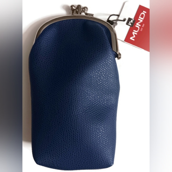 Mundi Triple Silver Frame Navy Cigarette Case - Picture 3 of 3